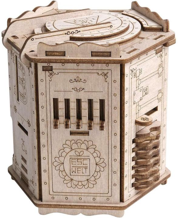 Gioco rompicapo in legno con scatola puzzle segreta