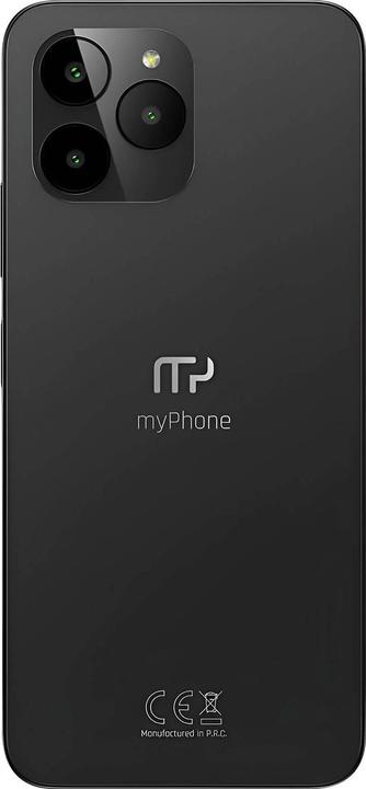 Actual product image Myphone N23 LTE 6/128GB czarny (128 GB, Black, 6.51")