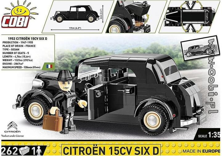 Image du produit Cobi Citroen 15cv Six D