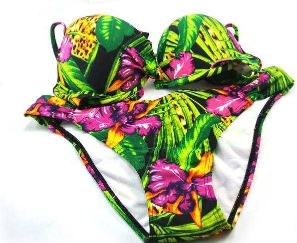 Produktbild Hermex Sexy Bikini Victoria Farbig Blumenmuster / Grösse S (S)
