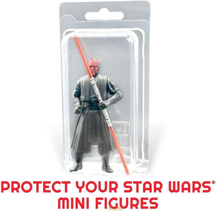 Image du produit Evoretro Clamshell PET Gehäuse 35er-Pack für Actionfiguren XL