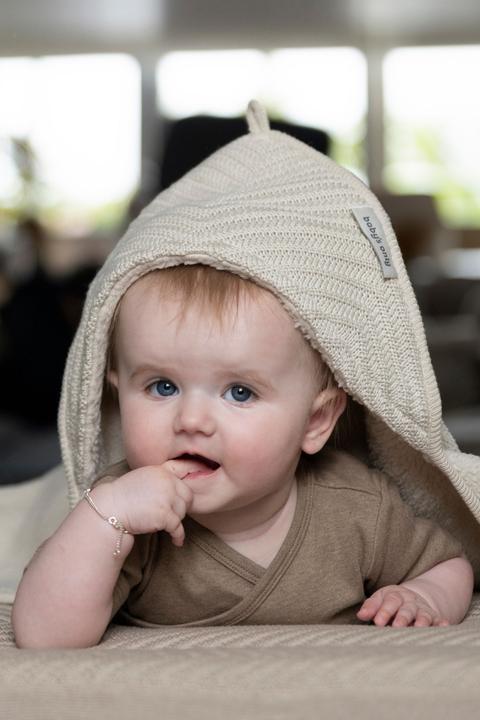 Image du produit Baby's only couverture à capuche Grace, beige (75 x 75 cm)