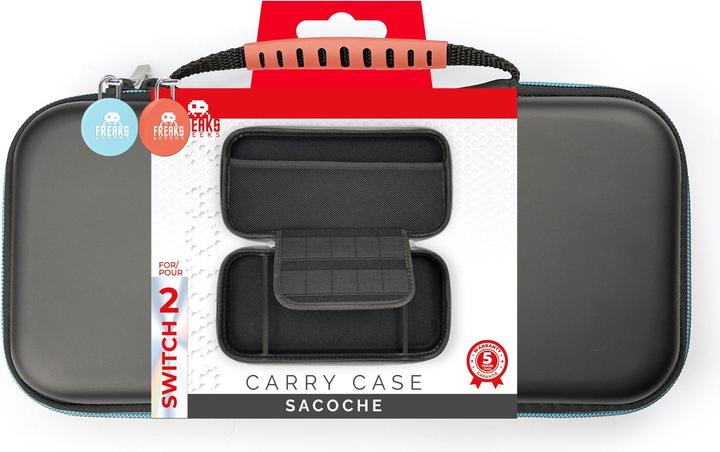 Image du produit Freaks and Geeks FREAKS SWITCH 2/SWITCH Borsa Nera inserti Blu & Corallo (Switch 2)