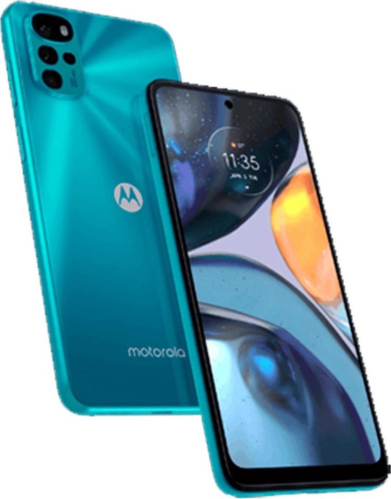 Productafbeelding Motorola 22 (64 GB, IJsberg blauw, 6.50", 50 Mpx, 4G)