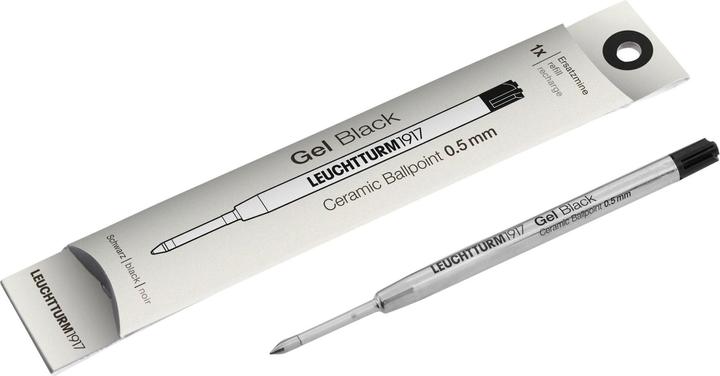 Leuchtturm1917 Schreibmine Drehgriffel (1 Stück, Schwarz, 0.50 mm)