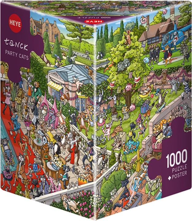Image du produit Heye Chats de fête (1000 pièces)