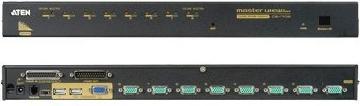Produktbild Aten CS1708A, 8-Port KVM Switch 2x PS2/ USB, VGA, daisychain