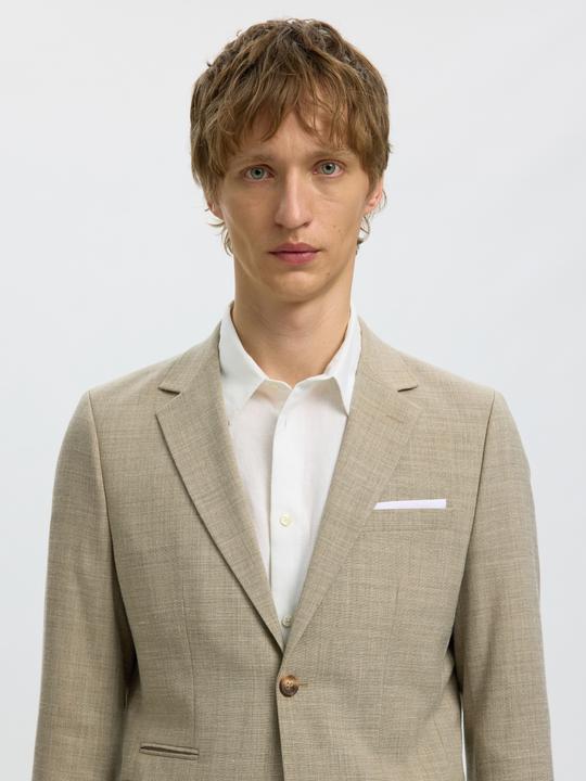 Actual product image Selected Linen mix blazer (46)
