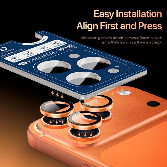 Produktbild Dux Ducis HAWK Series Kamera Schutzglas (1 Stk., Apple iPhone 17 Pro, Apple iPhone 17 Pro Max)