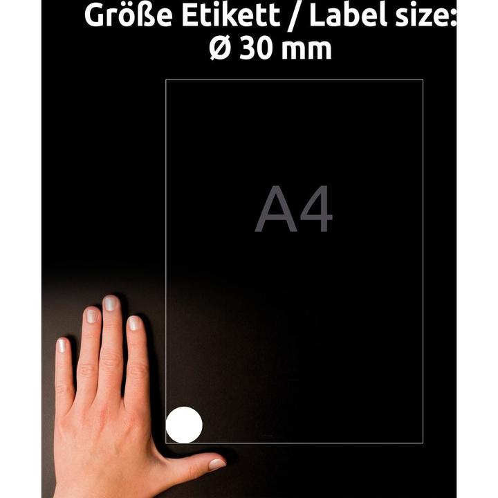 Actual product image Avery Weatherproof labels