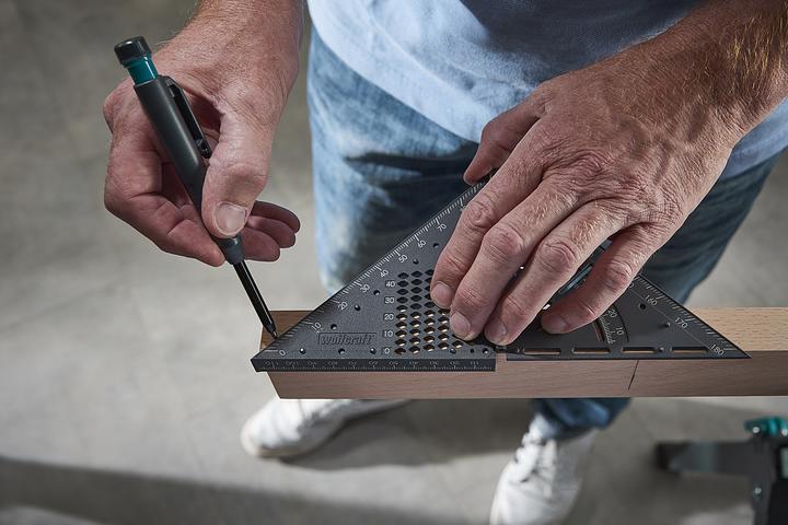 Image du produit wolfcraft Équerre de mesure et de marquage VARIO 3D