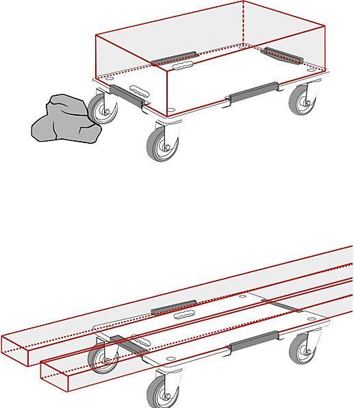 Produktbild Wagner System Transportroller BARRERA (400 kg)