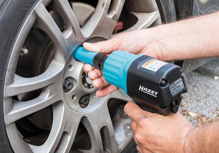 Actual product image HAZET Socket set 163-138/77 ∙ Square, hollow 12.5 mm (1/2 inch), Square, hollow 6.3 mm (1/4 inch) ∙…