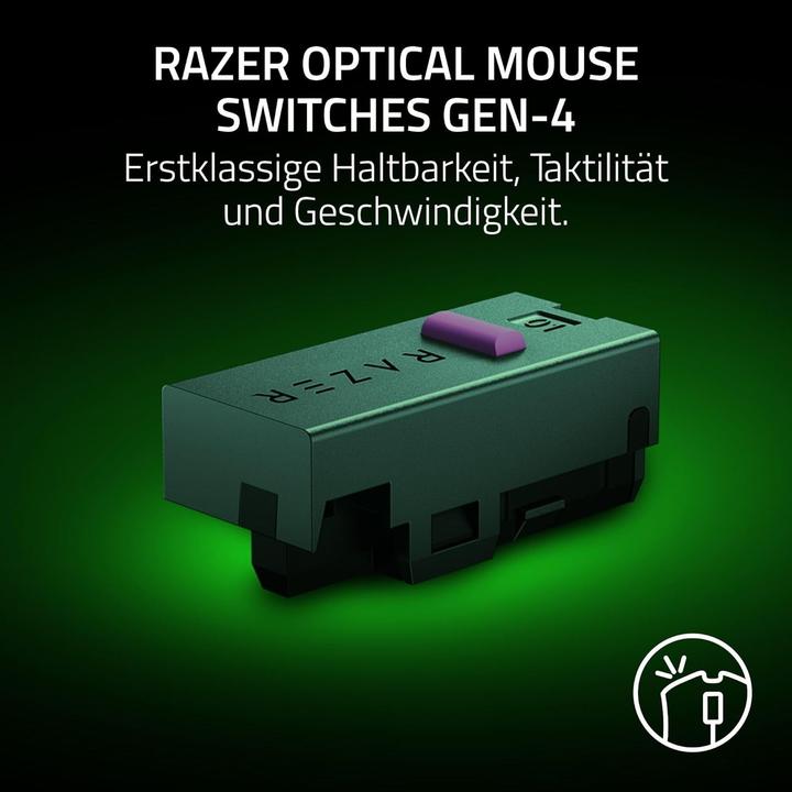 Actual product image Razer Deathadder V4 Pro Mouse White (Wireless)