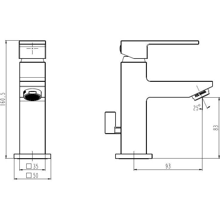 Thumbnail - Schütte, Badarmatur, TOKYO II Waschtischarmatur
