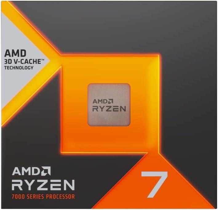 Actual product image AMD Ryzen 7 7800X3D (AM5, 4.20 GHz, 8 -Core)