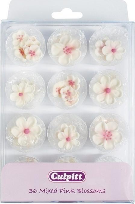 Actual product image Culpitt Sugar paste Mixed tree blossom Pack/36 (36 pcs.)