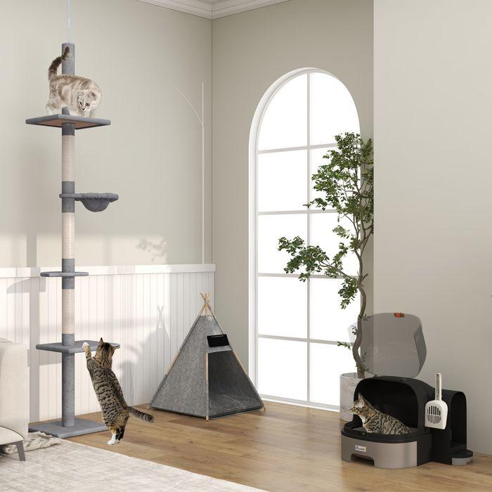 Actual product image Jamb Scratching post (Grey)