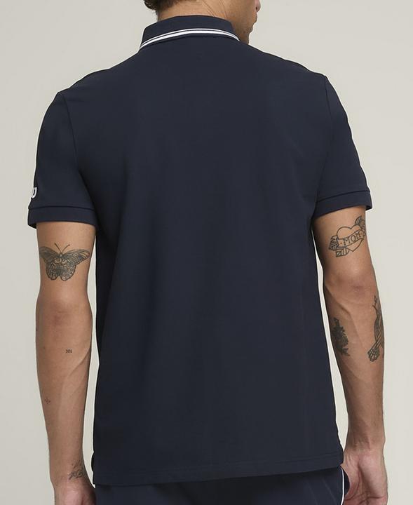 Produktbild Wilson Team Pique Polo Crew Herren Navy (M)