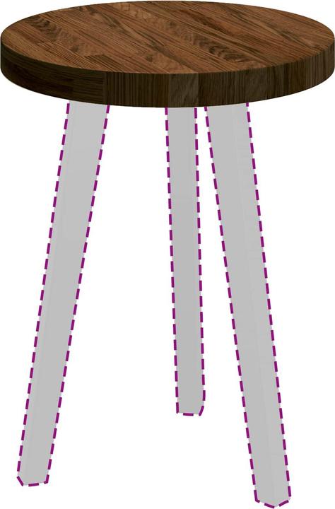 Produktbild vidaXL Moderne Möbel (40 x 40 x 4 cm)