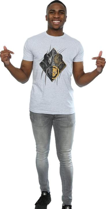 Actual product image Mens Black Panther Vs Killmonger T-Shirt (M)