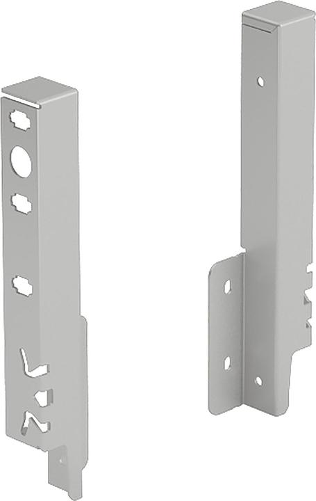 Actual product image Hettich ArciTech back panel connector set, silver (1 pcs.)