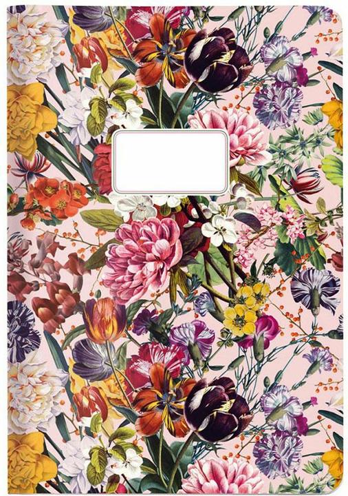 Actual product image Cedon A4 exercise book, dot chequered, floral green 2033034 (A4, Checked)