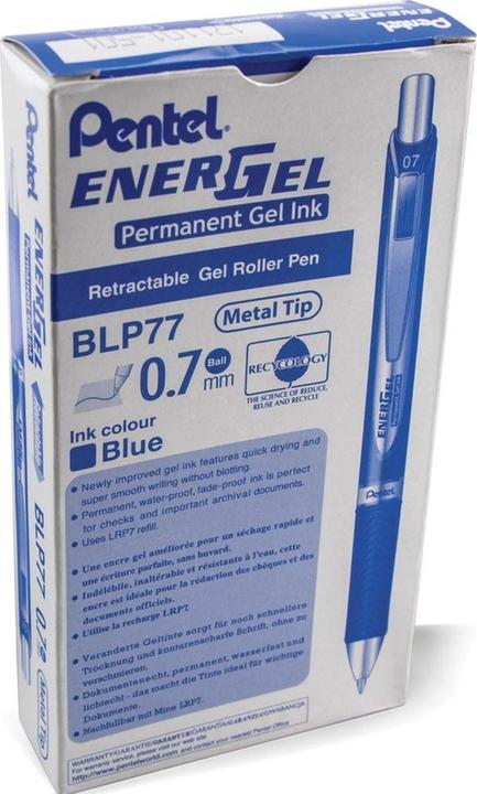 Actual product image Pentel EnerGel Xm (Blue, 1x)
