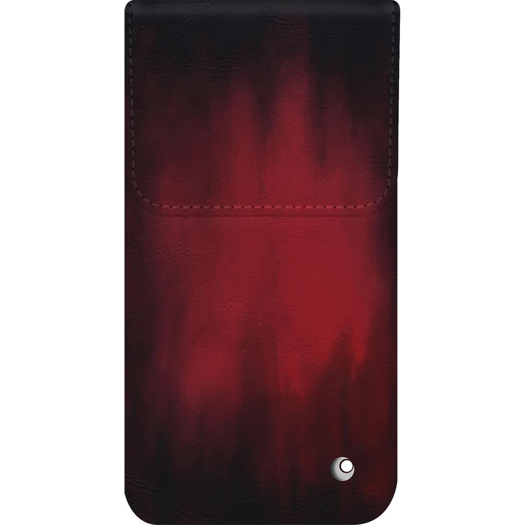 Thumbnail - Noreve Lederschutzhülle (Apple iPhone 16), Smartphone Hülle, Rot