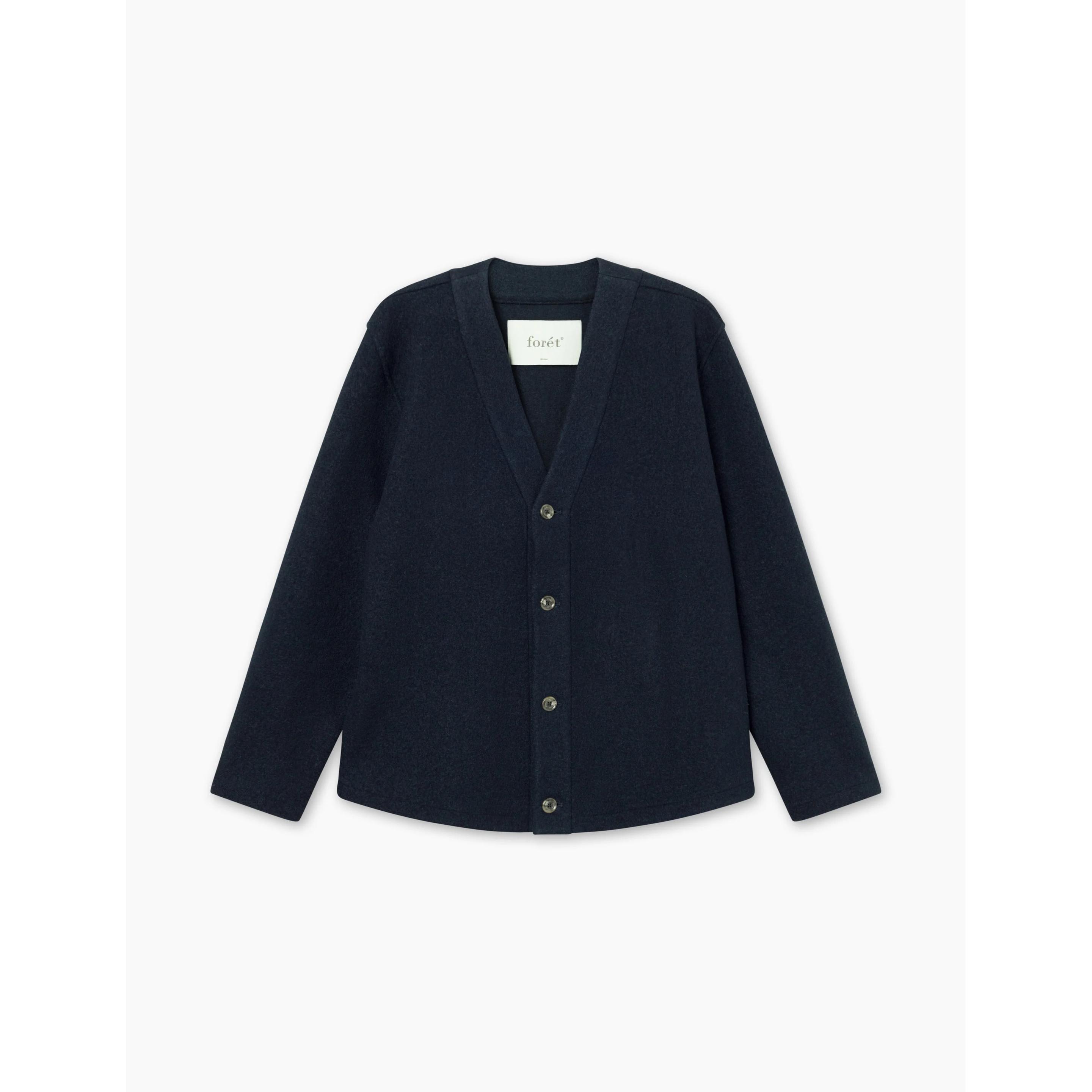 Forét, Herren, Pullover, Hill Wool, Blau, (M)