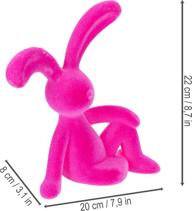 Produktbild Viana Deko Hase sitzend Highlight 2St (2x)