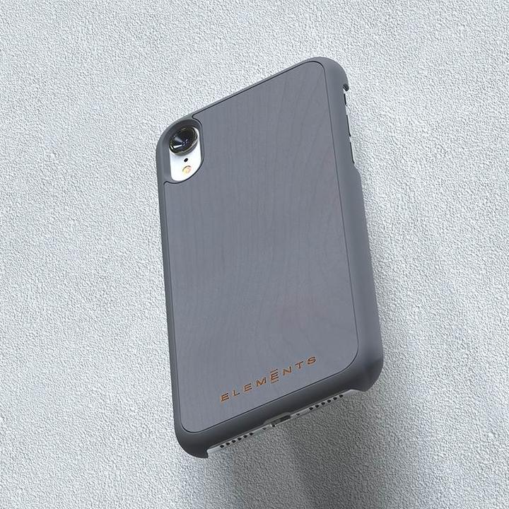 Actual product image Nordic Elements Original Gefion - Iphone Xr Case with Real Maple Wood (Medium Gray) (Apple iPhone XR)
