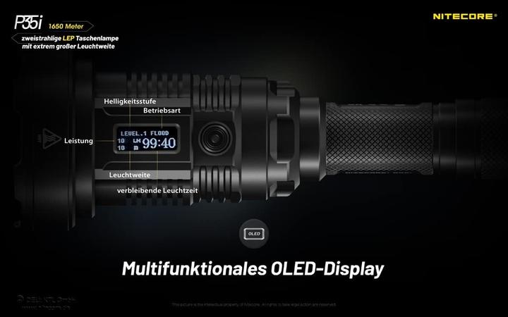 Immagine prodotto Nitecore P35i - Luce LED e laser (18.69 cm, 3000 lm)