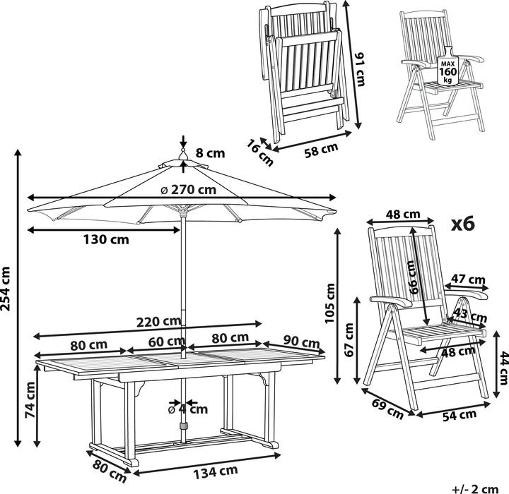 Produktbild Beliani Amantea
