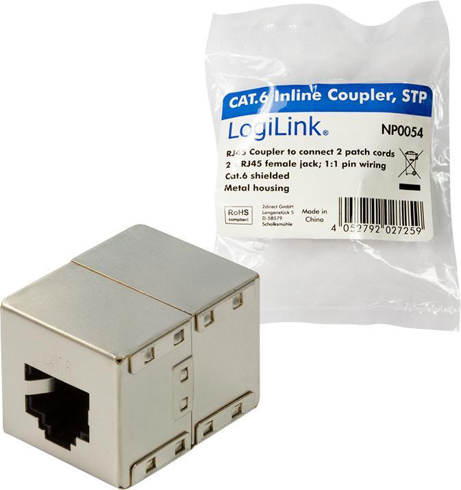 Produktbild LogiLink Patchkabelverbinder (UTP, CAT6)