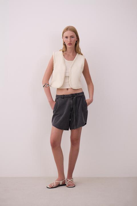 Image du produit Vila High Waist Jeansshorts (34)