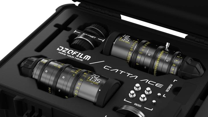 Actual product image Dzofilm Catta Ace Zoom 2-Lens Kit 18-35/70-135 T2.9 (Canon EF, PL, full size)