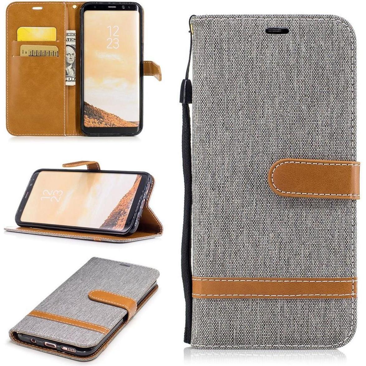 König Design Hülle Handy Schutz für Samsung Galaxy S8 Plus Case Cover Tasche Wallet Etui Neu (Samsung Galaxy S8+), Smart...