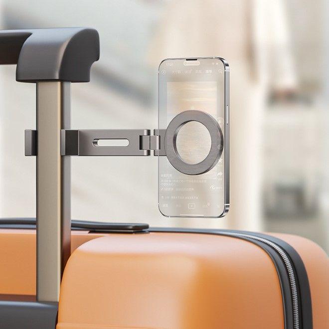 Produktbild MU Classic MagSafe Smartphone Halterung für Reisen im Flugzeug, Camper, Zug, Bus