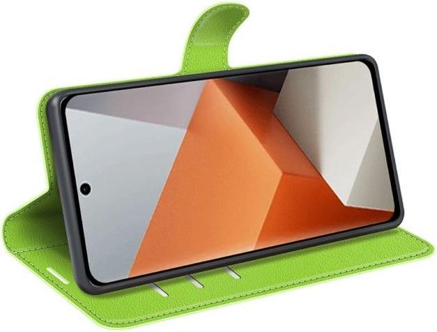 Produktbild MU Classic Litchi Leder Bookcover Series (Xiaomi Redmi Note 13 Pro+)