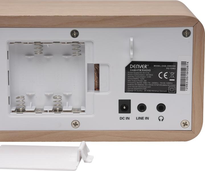 Produktbild Denver DAB-30 (DAB+, PLL, FM)