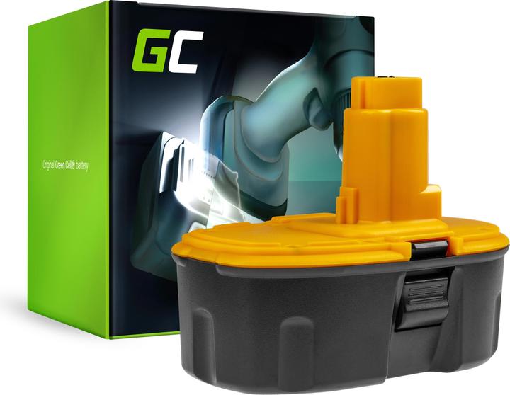 Produktbild GreenCell Laptop Battery for DE9093 DE9503 for DeWalt DC020 DC212 - 18V - 3000mAh (18 V)