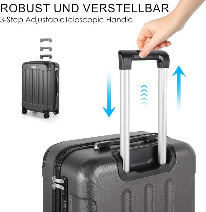 Produktbild Tan.Tomi 3-teiliges Hartschalenkoffer-Set (95 l)