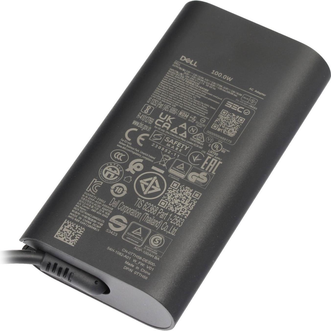 Dell 05YXW8 (100 W), Notebook Netzteil, Schwarz