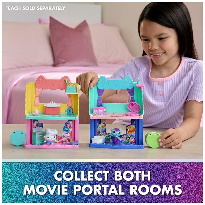 Actual product image Gabby's Dollhouse GDH PYS MovieBathroomPortalRooms GML