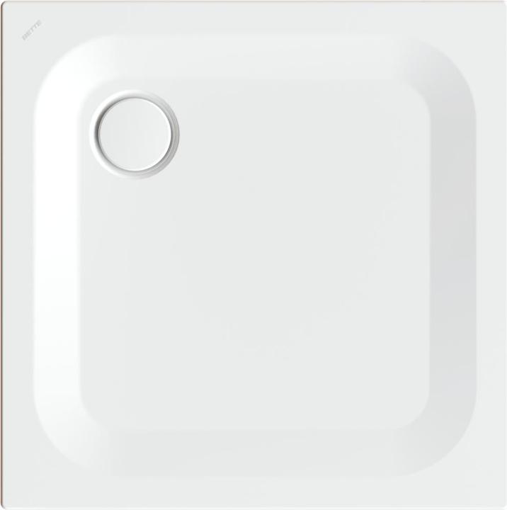 Produktbild Bette Ultra Rechteck-Duschwanne mit Minimum-Wannenträger, 800x800x25mm, Glasur Plus, 5830