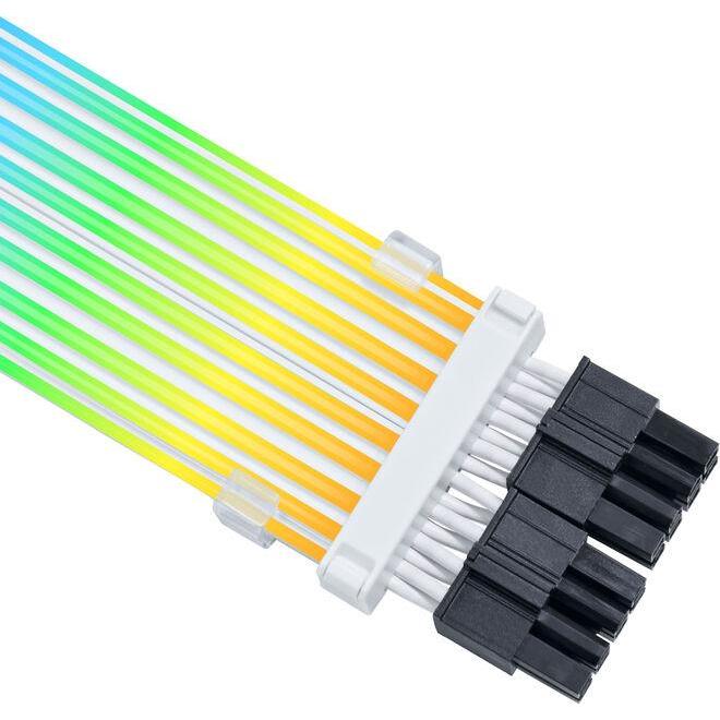 Thumbnail - Lian-Li Strimer Wireless 2x 8-Pin CPU-Kabel (RGB), Modding Beleuchtung