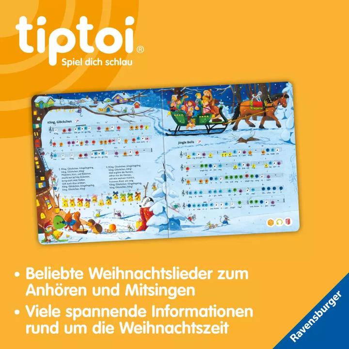 Actual product image Ravensburger tiptoi Meine schönsten Weihnachtslieder (German, Cee Neudert, 2022)