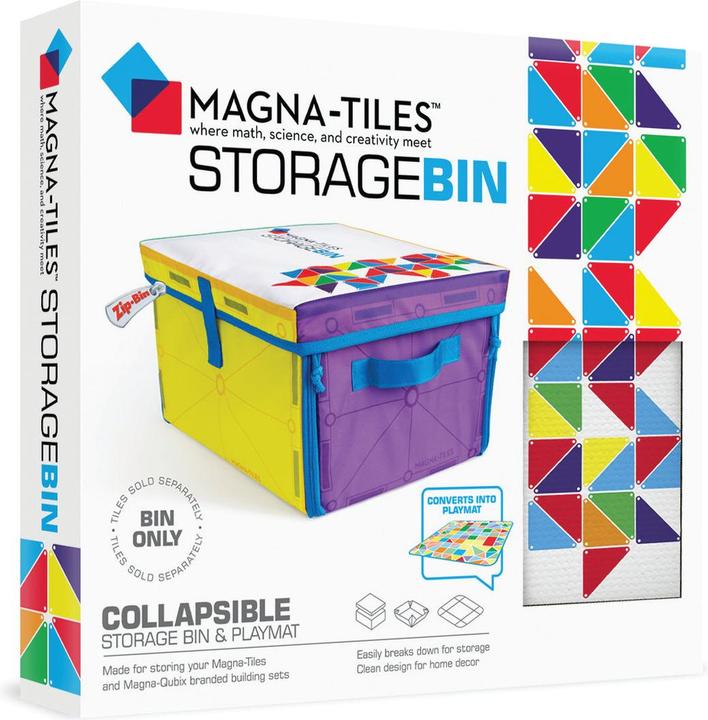 Actual product image Magna-Tiles Storage box & interactive play mat