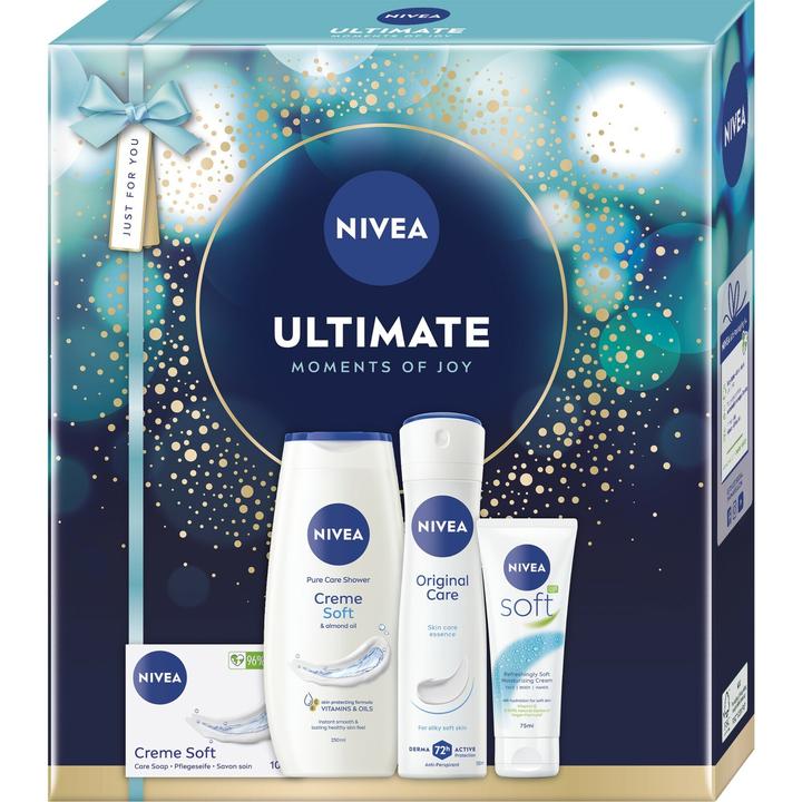 NIVEA Geschenkset Box Soft Quarter (Body care set)